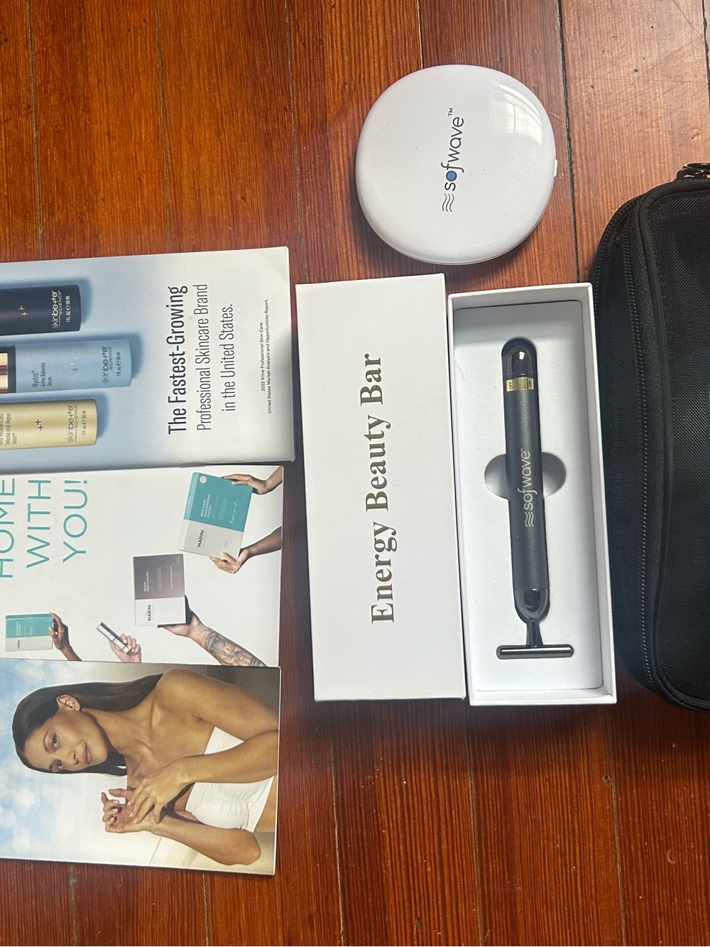 Energy Beauty Bar - Black Facial T-Bar Massager